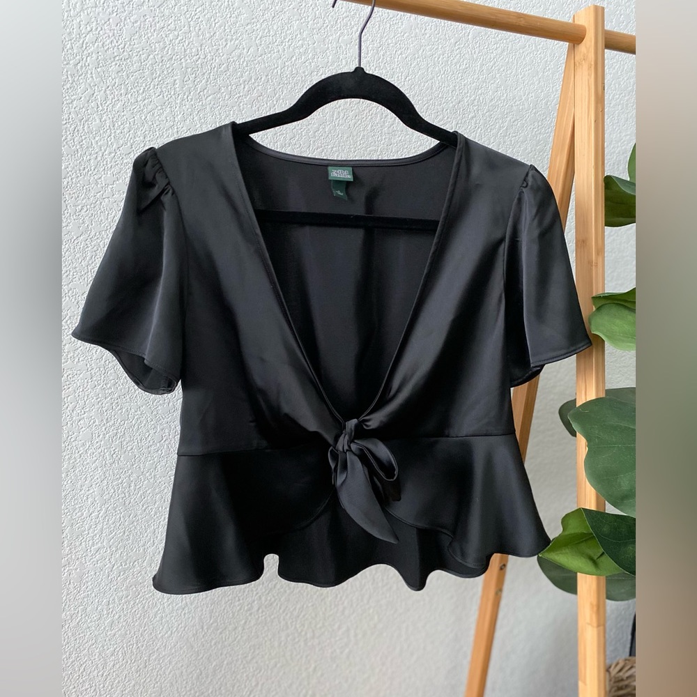 Wild Fable women’s top, silky, cropped top